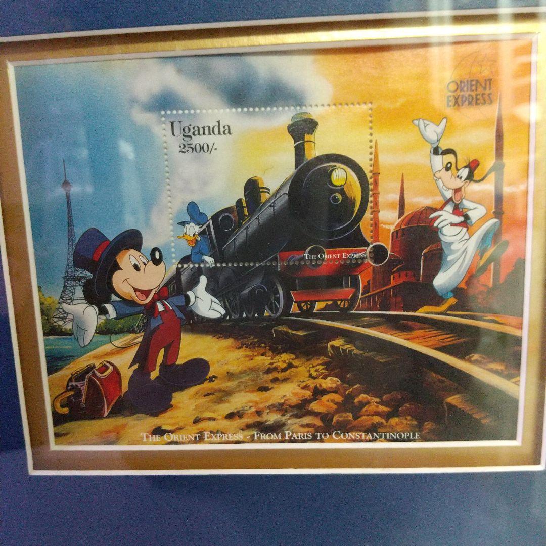 ディズニースタンプギャラリー ユ―ロ・ディズニー5周年記念 ウガンダ発行