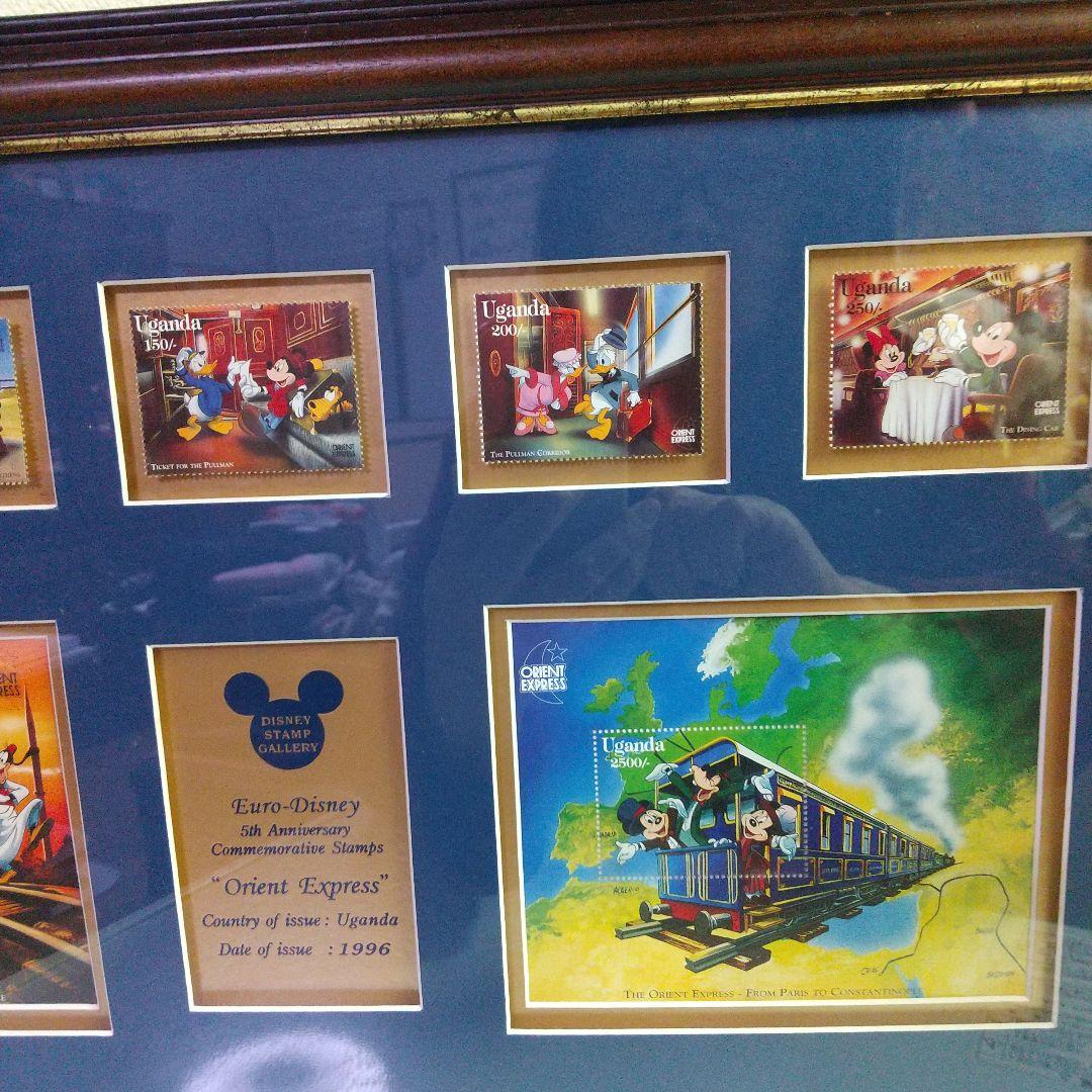 ディズニースタンプギャラリー ユ―ロ・ディズニー5周年記念 ウガンダ発行