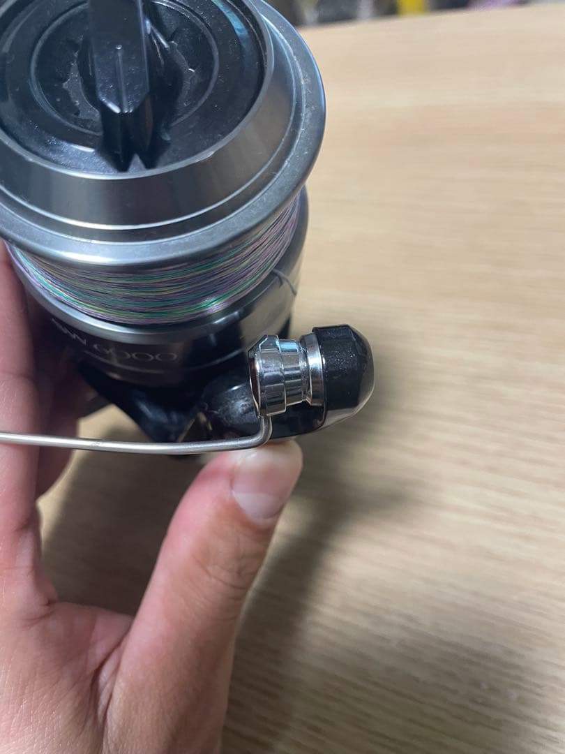 SHIMANO スフェロス SW6000HG PEライン付 スピニングリール