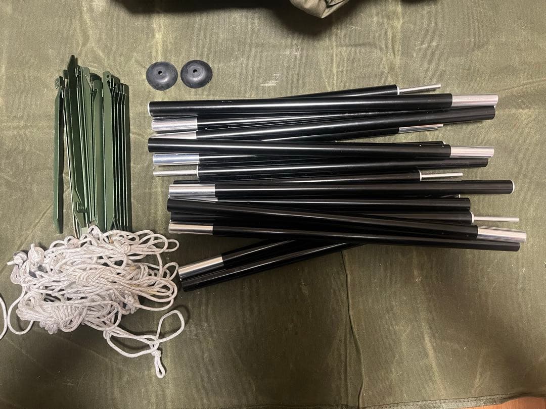 バンドック　ソロベースEX BDK-79EX 新品グランドシート付　カーキ