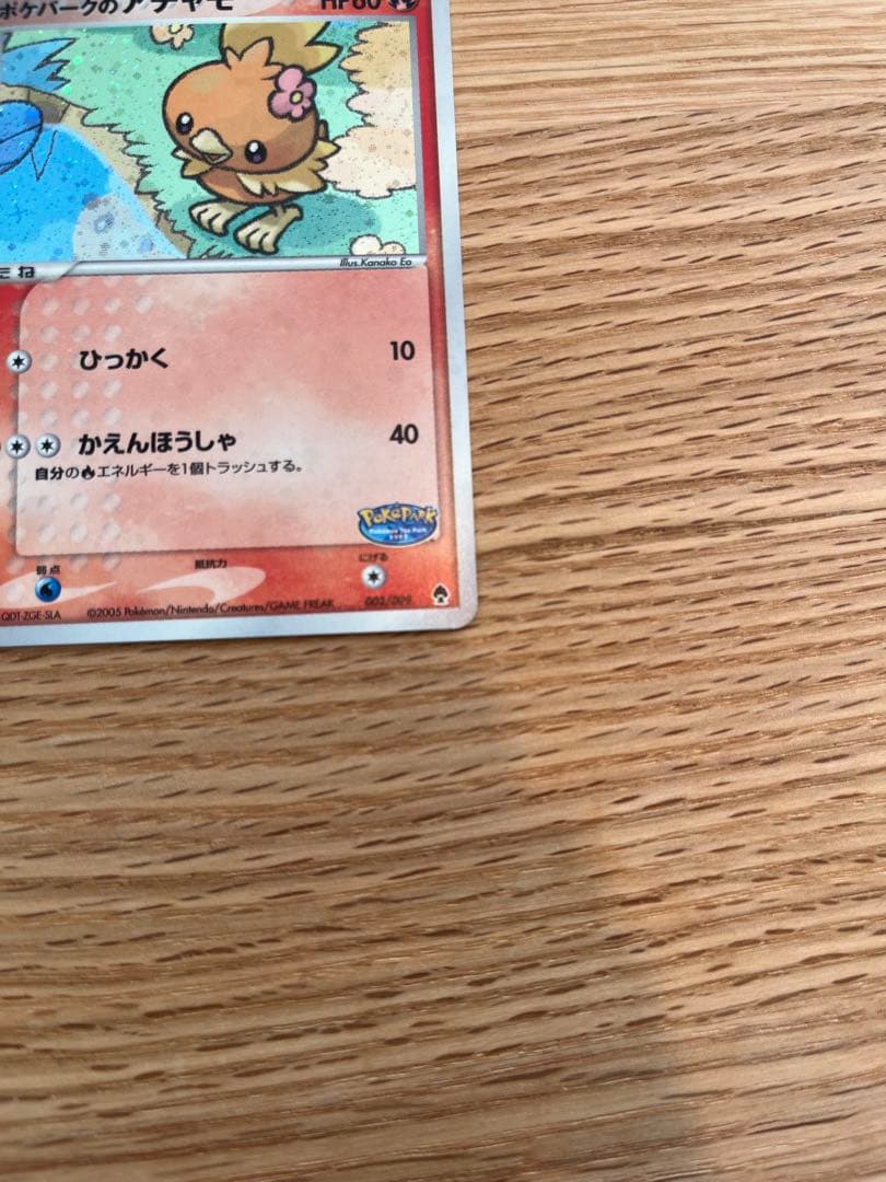 アチャモ(ポケパーク)