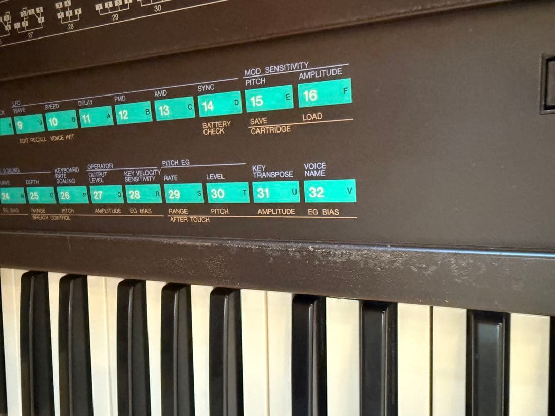 【引取限定】 YAMAHA DX7