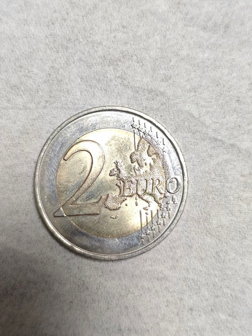 UNICEF 2004年記念 2ユーロ硬貨