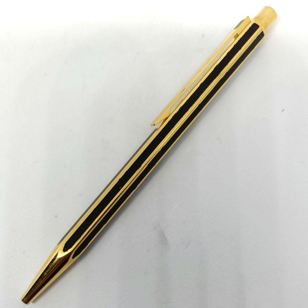 カランダッシュ ヘクサゴナル 漆 ボールペン ゴールド 18金張 エクリドール