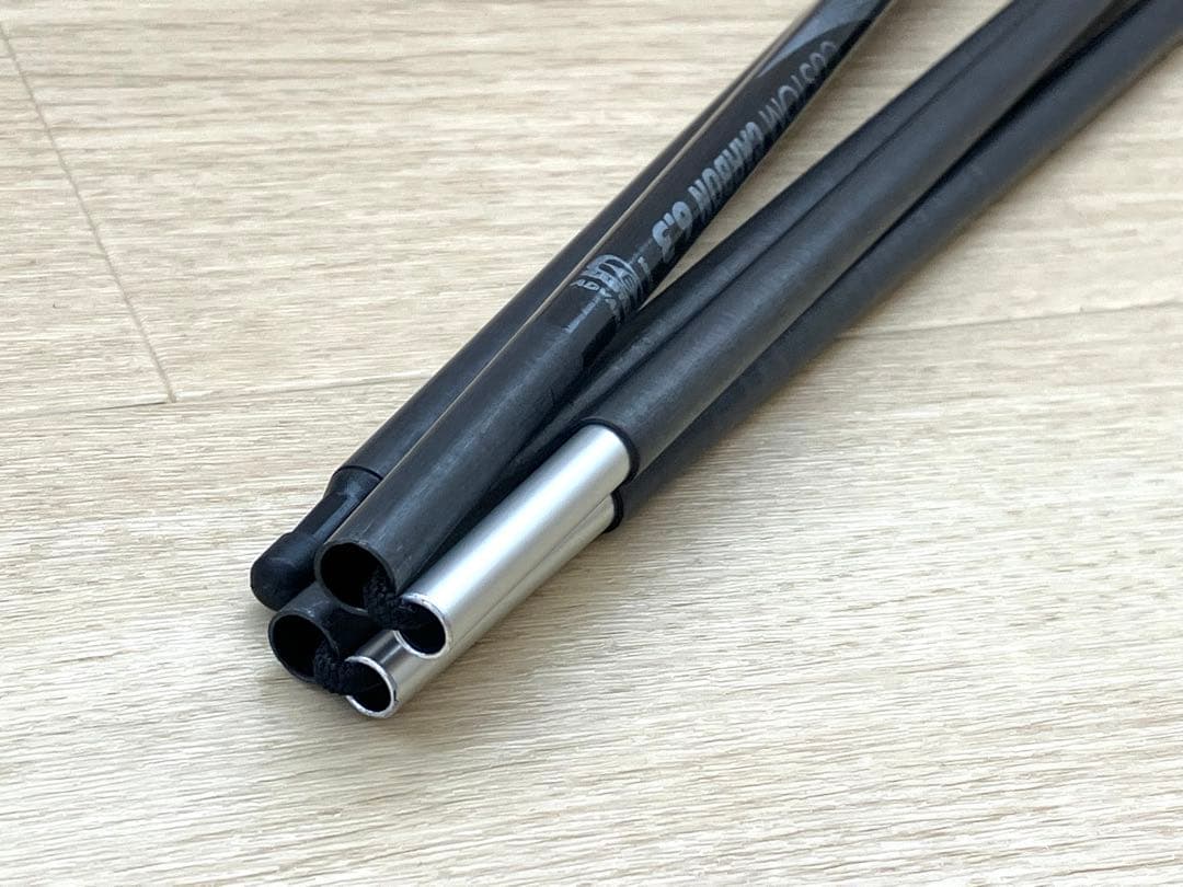 シックスムーンデザインズ カーボンポール 124cm UL ルナソロ テント