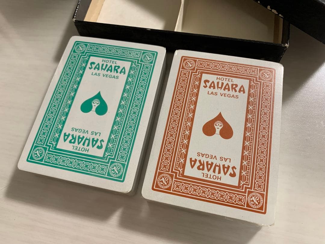 新品未開封 HOTEL SAHARA カジノデック デック2個セット