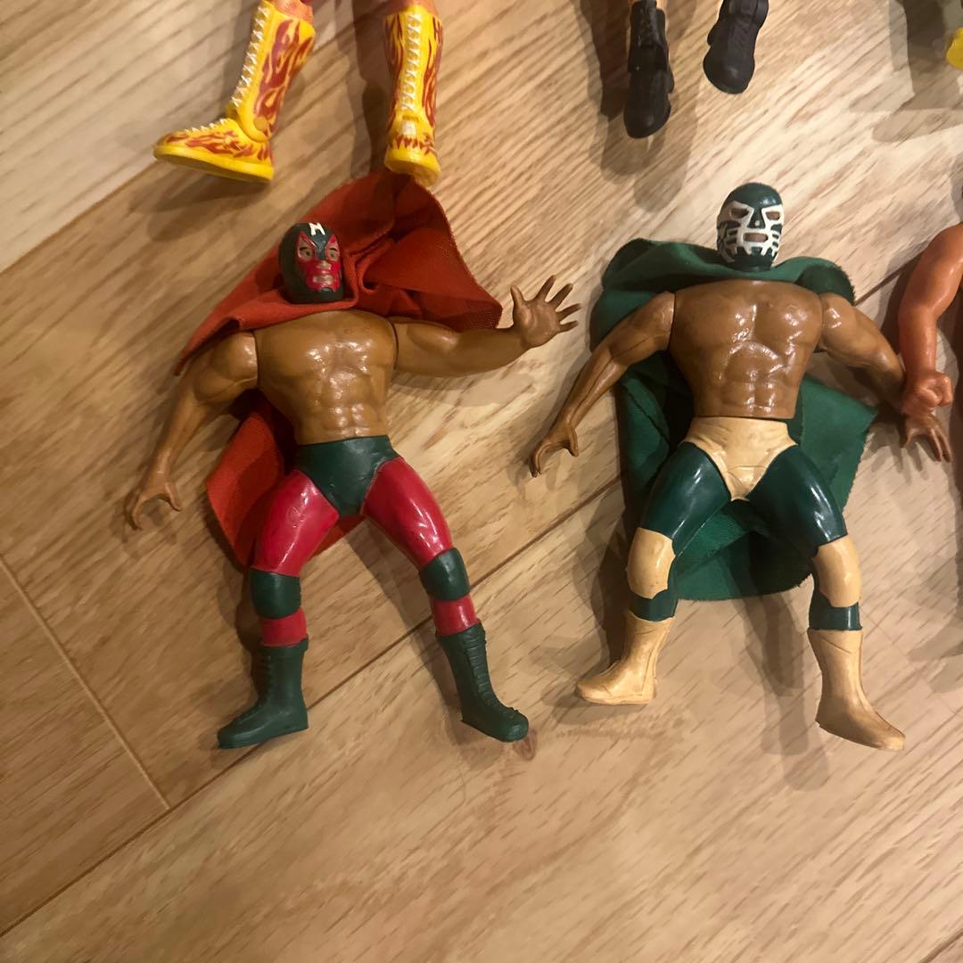 プロレス フィギュア ジャンク品 まとめ売り ×8体