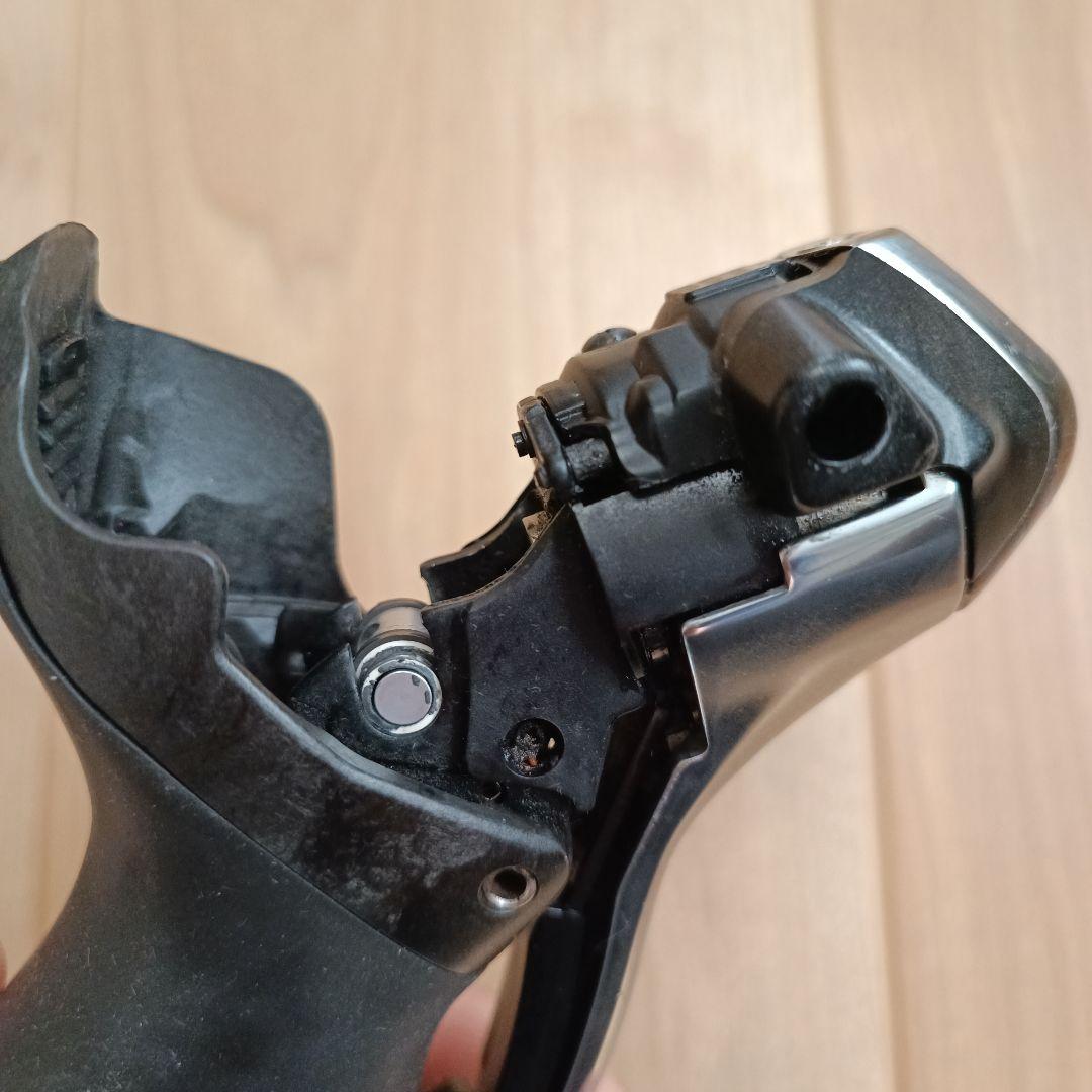 Shimano Dura-Ace シフター ブラック/シルバー　st-7801