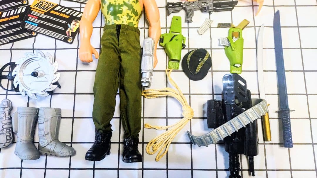 ハズブロ★アクションマン フィギュア★Hasbro・GIジョー・ミリタリー