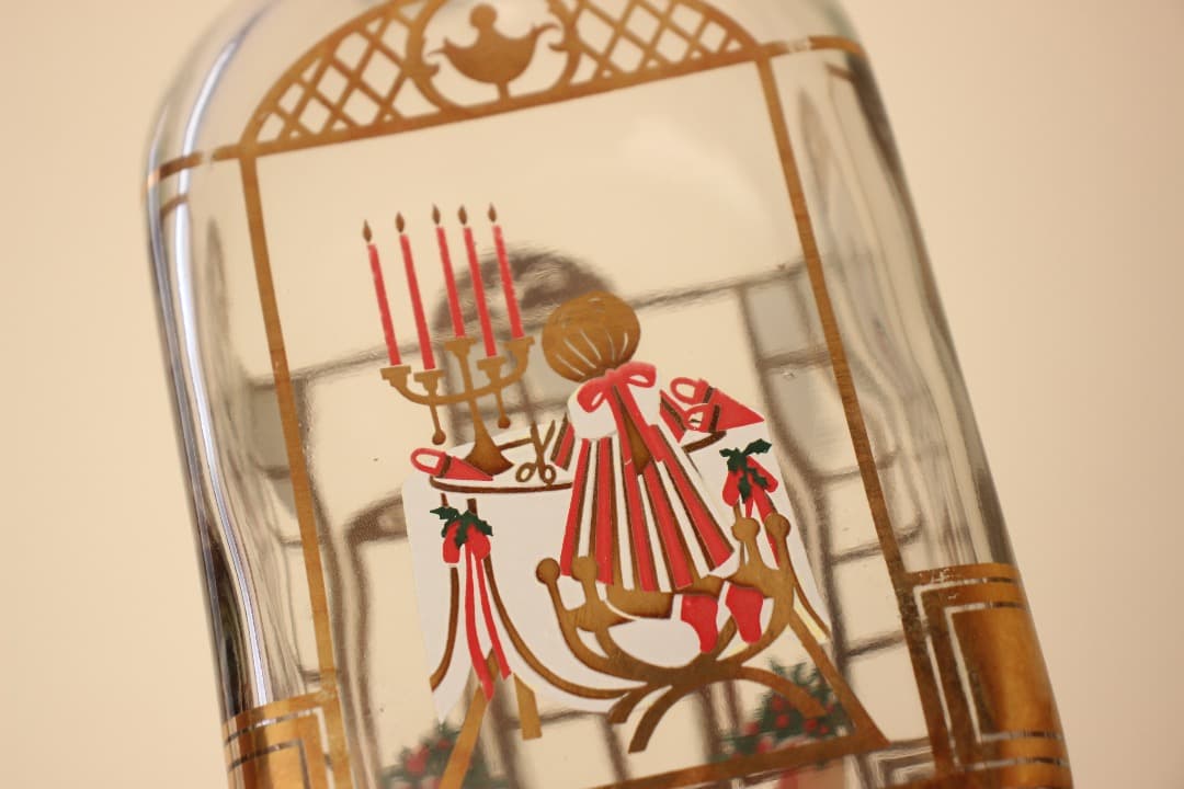 未使用・箱入　ホルムガード　１９８９年　クリスマスボトル