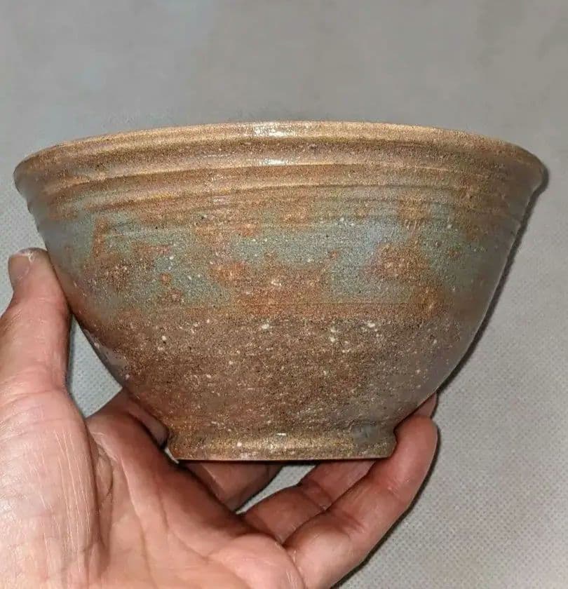 尾高焼楽山窯　清水日呂志　茂朱駕洛窯　抹茶碗　茶碗　抹茶茶碗　茶道具　茶道