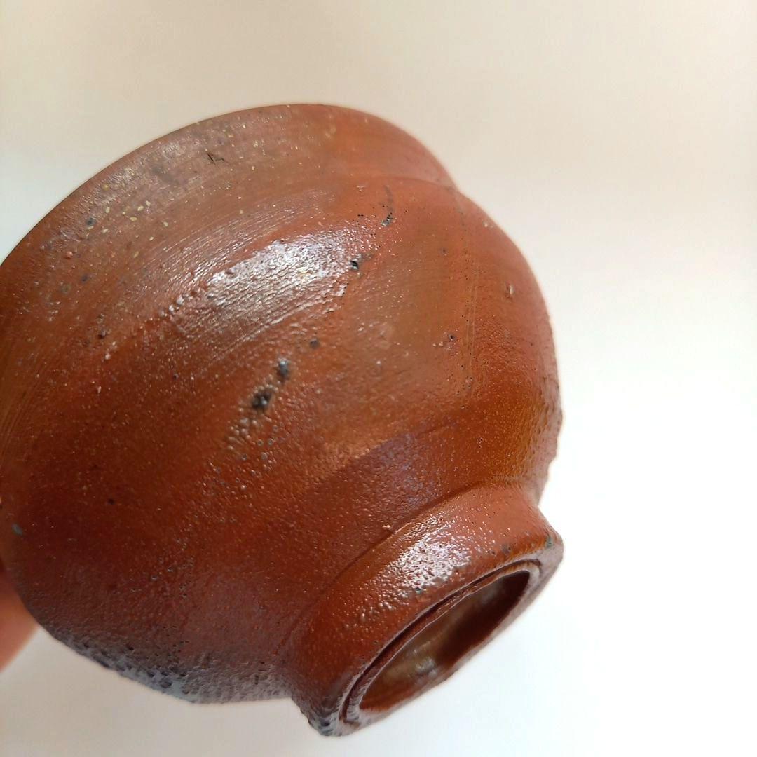 備前焼　人間国宝　藤原雄　ぐい呑　酒器