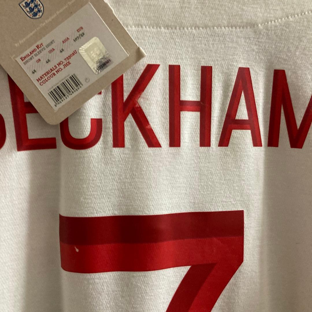 新品！イングランド代表　2012年　ベッカム　ユニフォーム