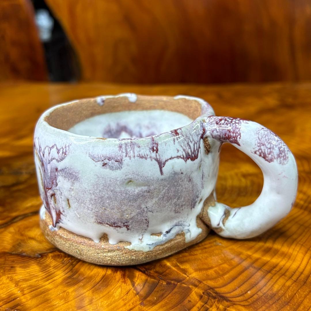 詳細不明 マグカップ2点　在銘 小林 小岱焼？　小代焼　作家物？