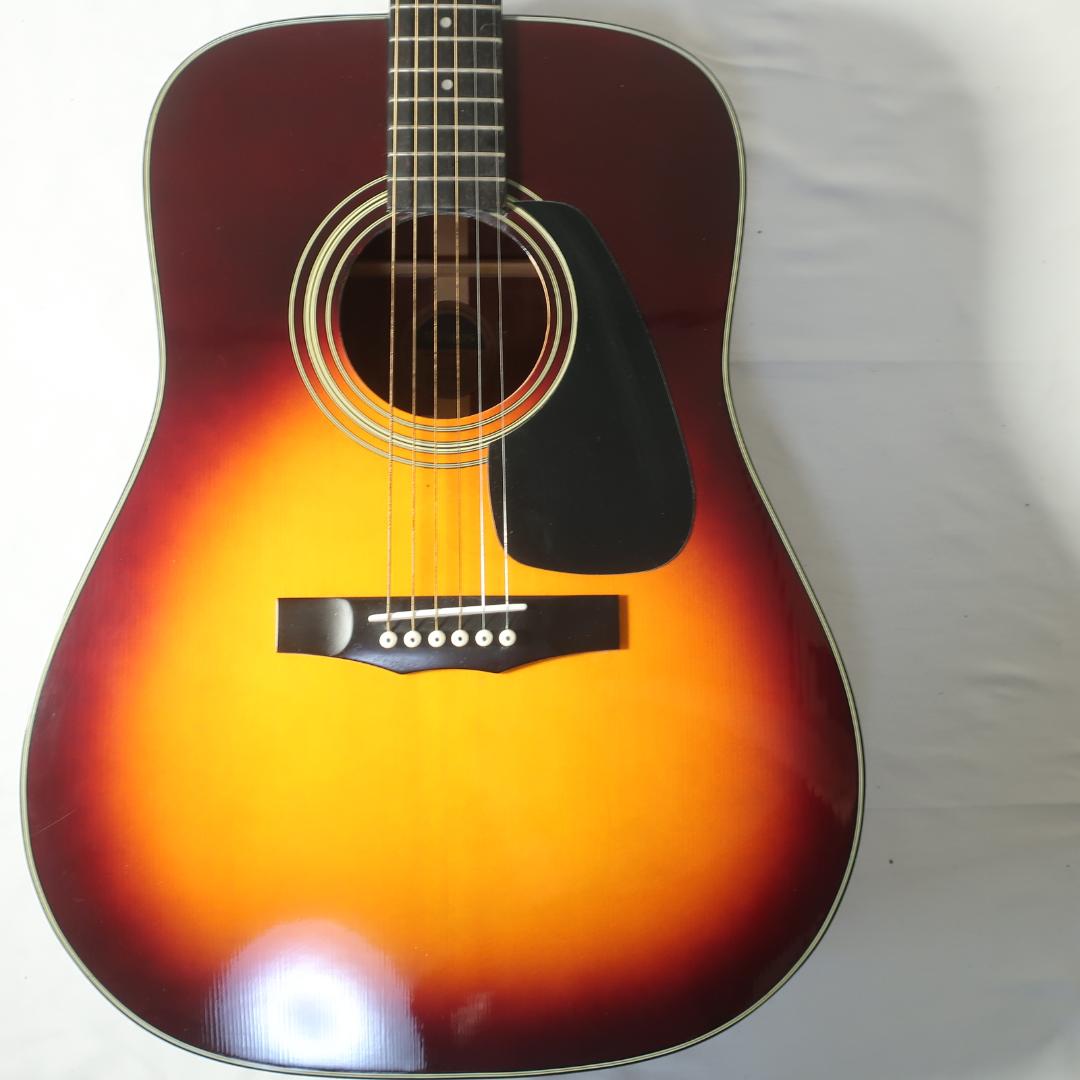 弦交換美品 Morris M-205 アコースティックギター タバコサンバースト