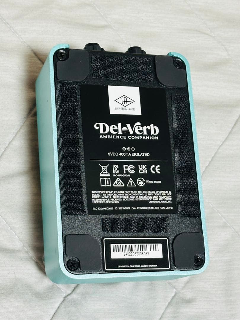 【美品】UAFX Del-Verb