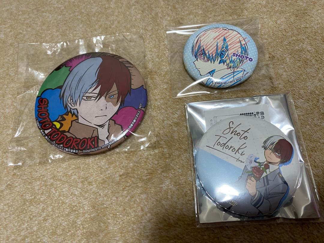 轟焦凍 缶バッジ66点セット