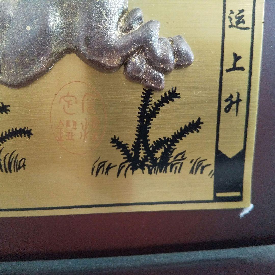 アンティーク、馬の彫刻 木製置物