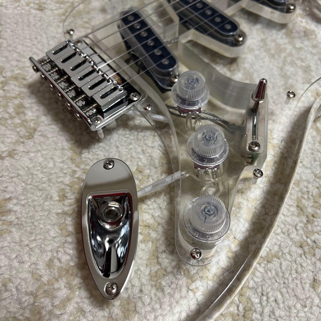 Barclay アクリル ボディ エレキギター ジャンク