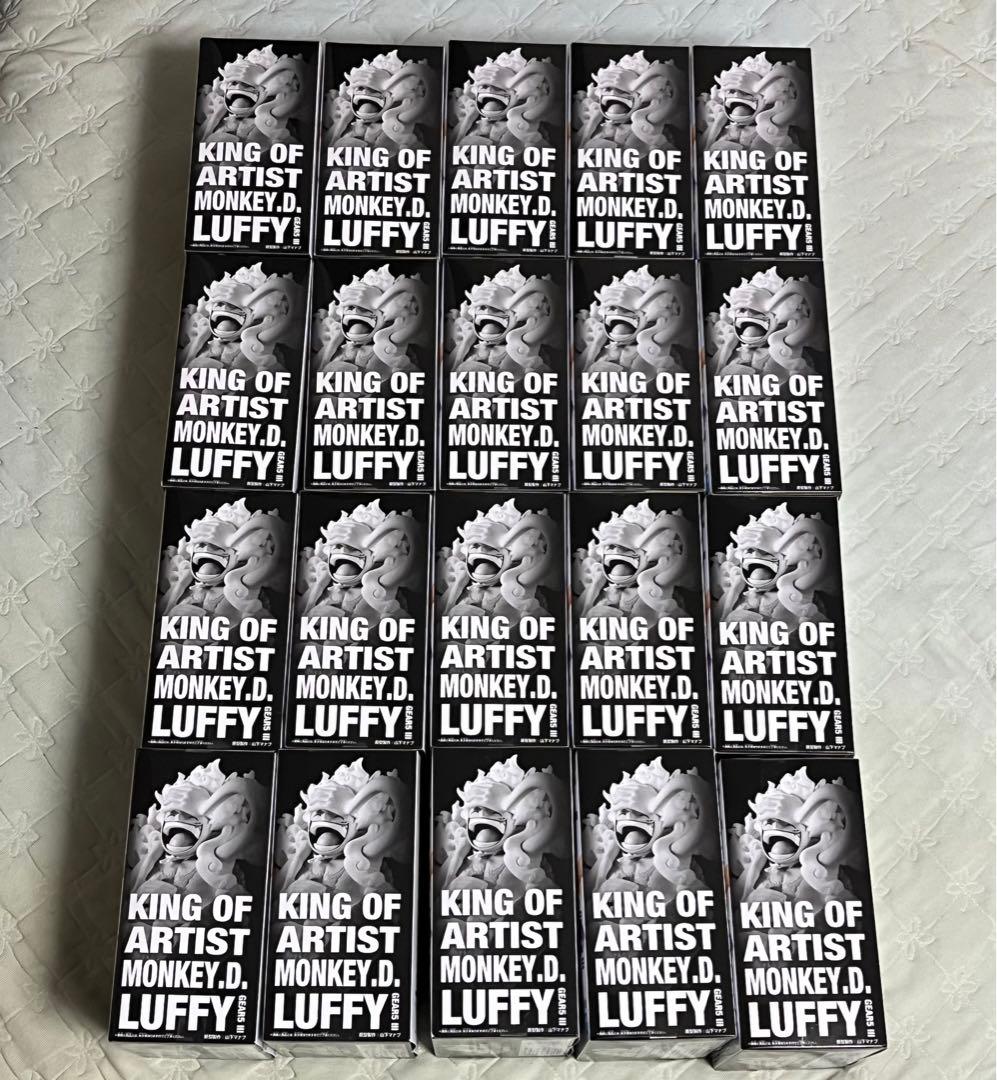 ワンピース　king of artist ルフィ　ギア5 iii 20つセット