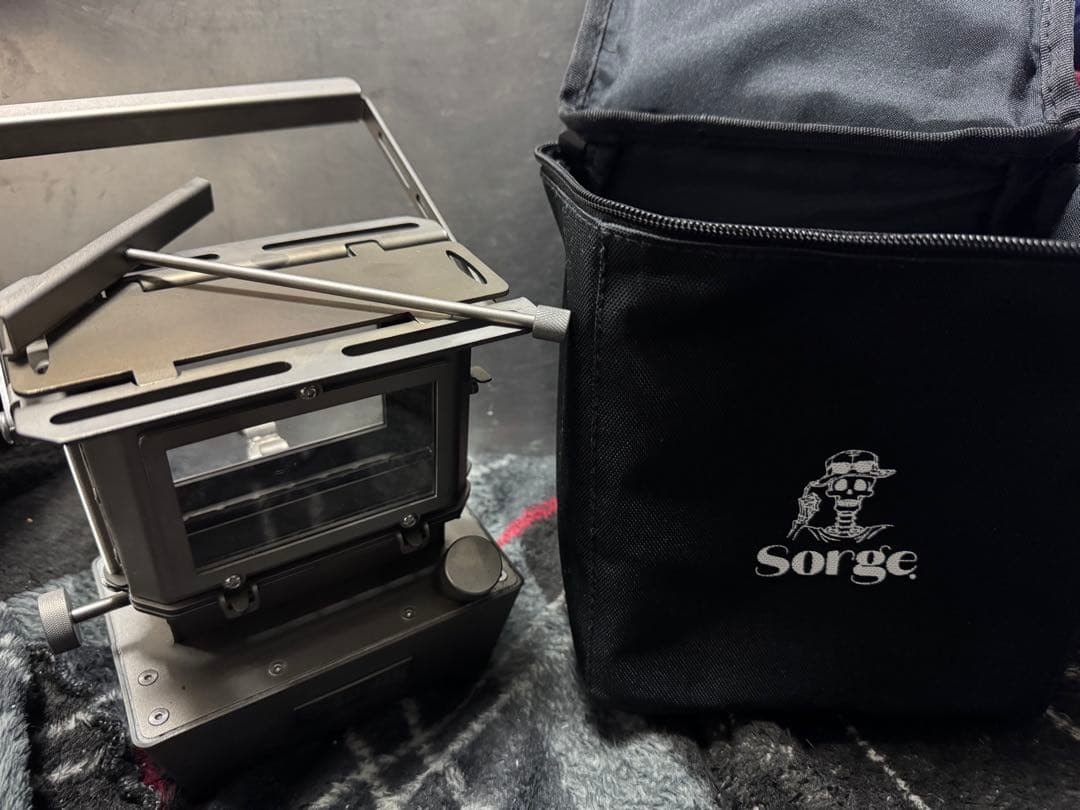 Brahman アイロンストーブ　チタン製