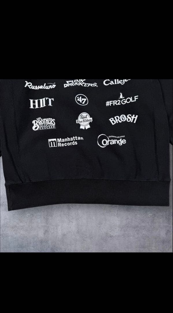 レア14SGC clubhaus TANGRAM GOLF スウェット