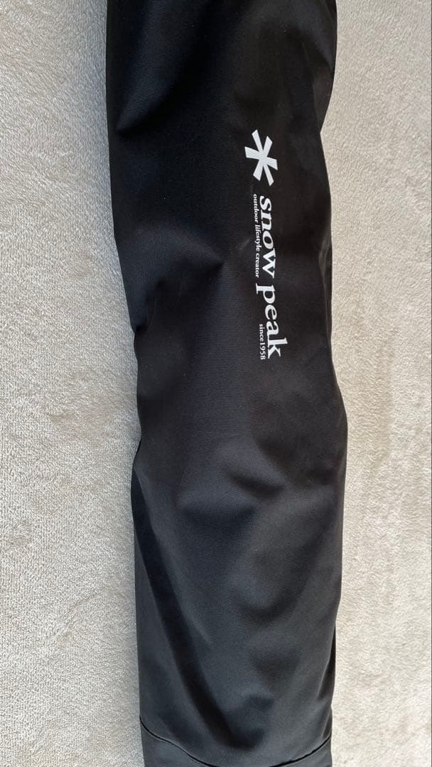 スノーピーク 雪峰祭 限定 コットハイテンション ブラック　新品未使用