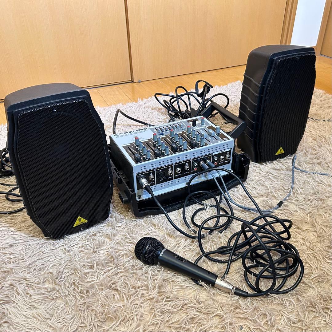 Behringer EUROPORT EP150 ポータブルPAシステム