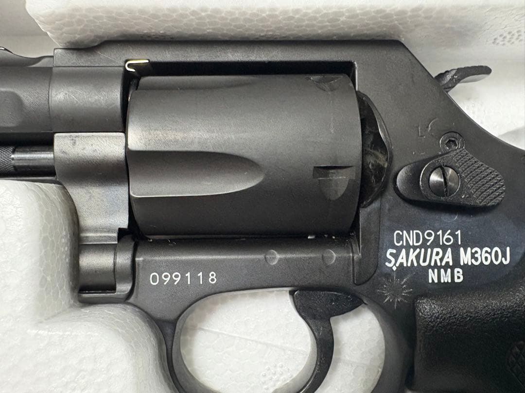 タナカ S&W M360J SAKURA 海上保安庁モデル HWモデルガン