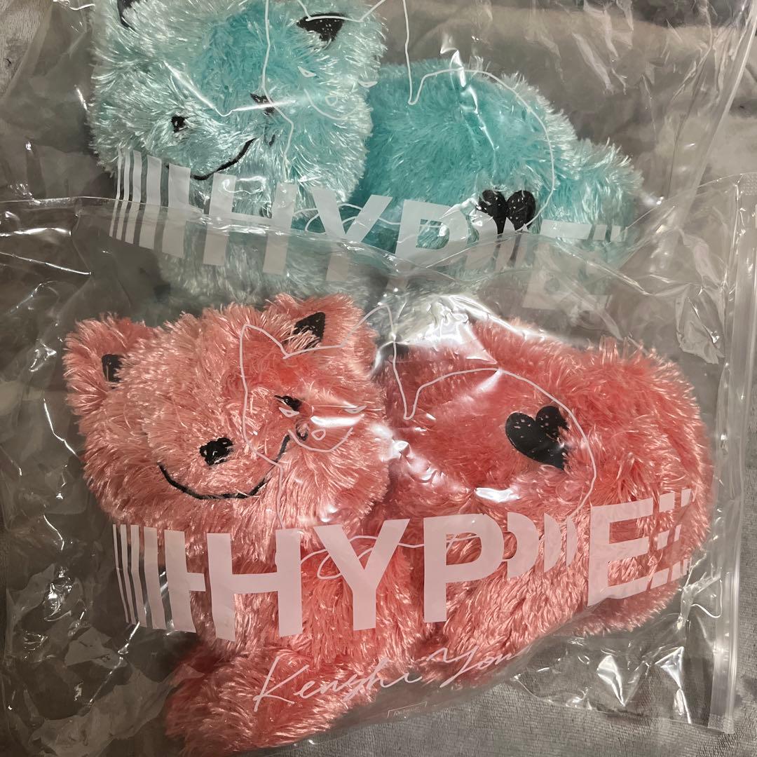 米津玄師 リイシューねこちゃん HYPE ぬいぐるみ ミント、ピンク