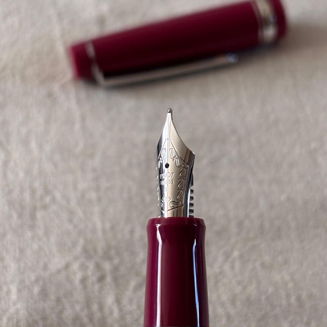 PILOTパイロットカスタム　ヘリテイジ91万年筆 山葡萄（yama-budo）