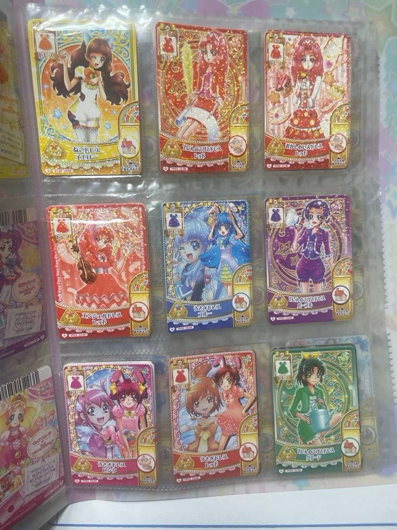 【プリキュア】カード77枚 新聞 クリアファイルセット