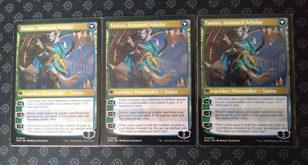 知りたがりの学徒タミヨウ　3枚セット　英語版　MTG