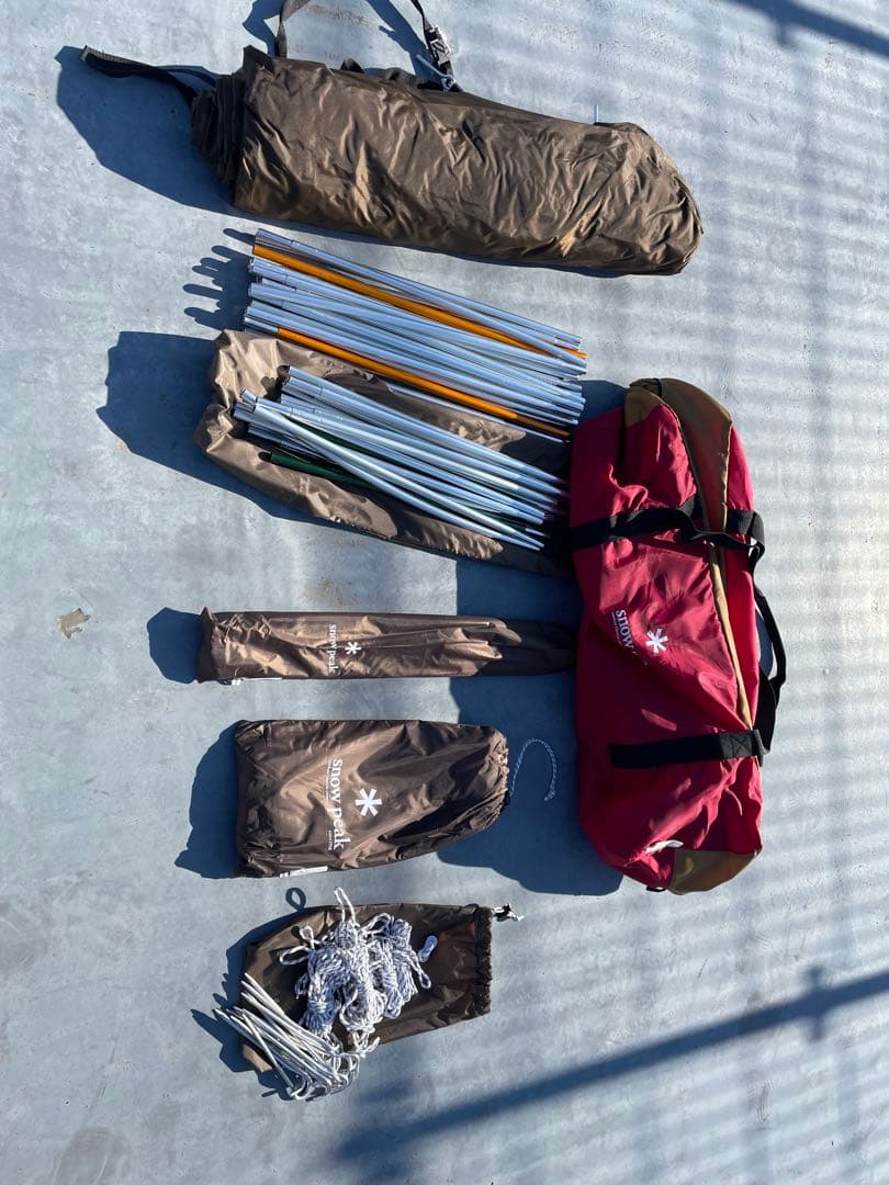 スノーピーク　アメニティードームM 純正オプションセット