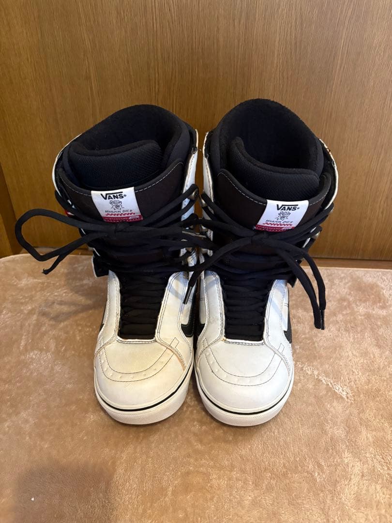 VANS バンズ　スノーボードブーツ 25cm ホワイト/ブラック