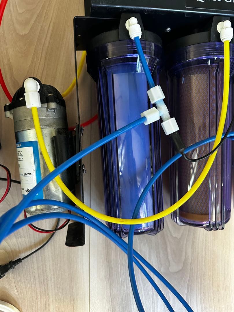 クロノスレイン（説明書あり、加圧ポンプ、交換フィルター1本付き）