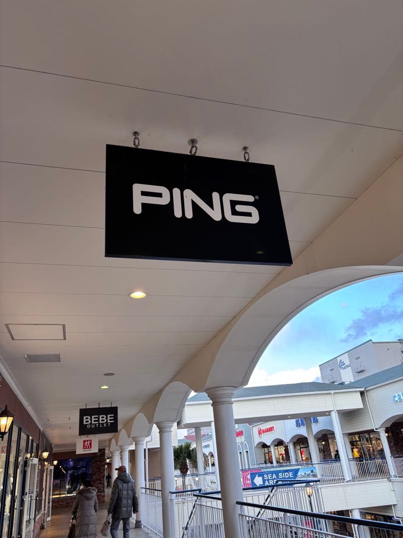 新品未使用【日本製】ピン アパレルメンズ ベルト PING GOLF