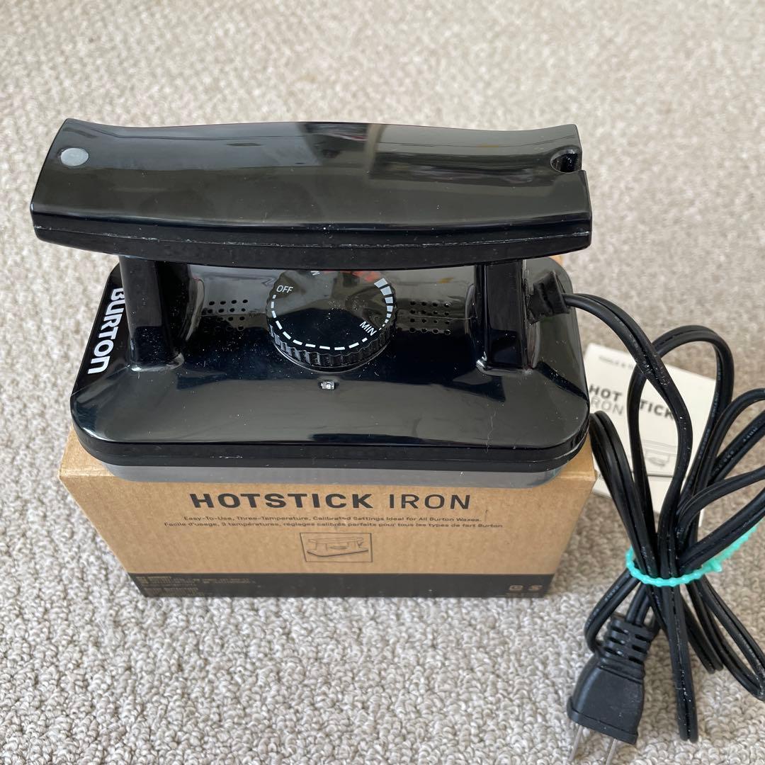 BURTON HOT STICK IRON 120V ブラック