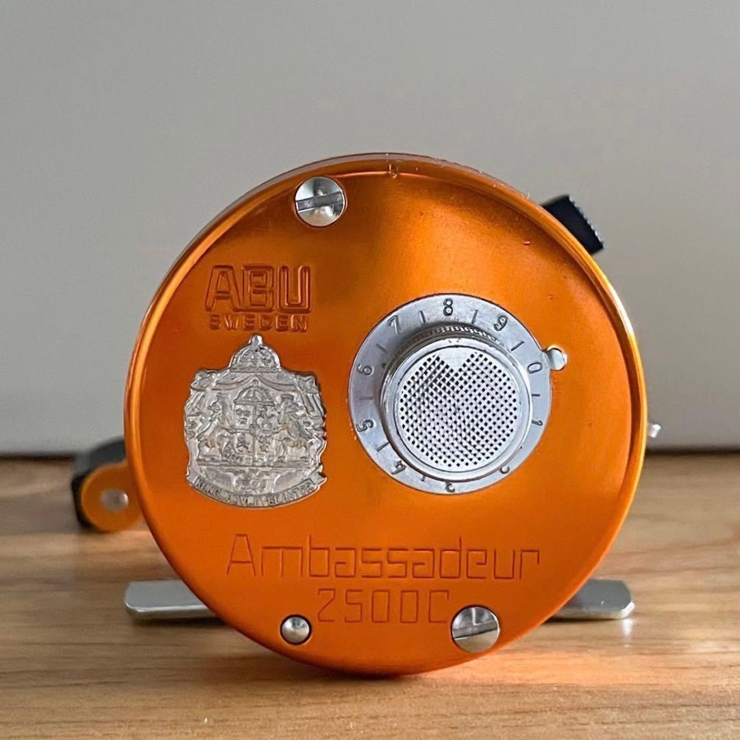 Abu Garcia アブガルシア 2500c サンセットオレンジ アンバサダー