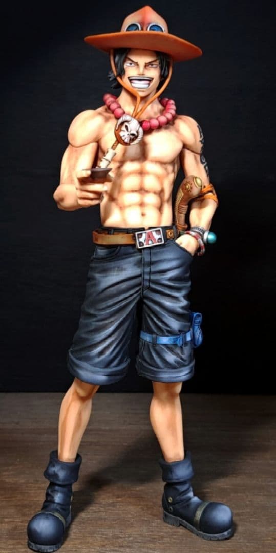 ワンピース 三兄弟 兄弟の盃 フィギュア リペイント ルフィ エース サボ