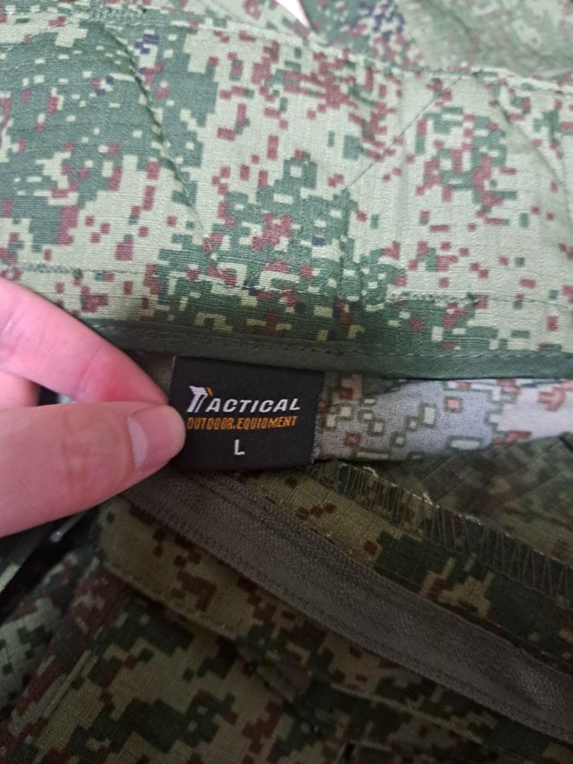 EMR迷彩 コンシャツ パンツ ジャケット 3点セット ロシア軍 Lサイズ