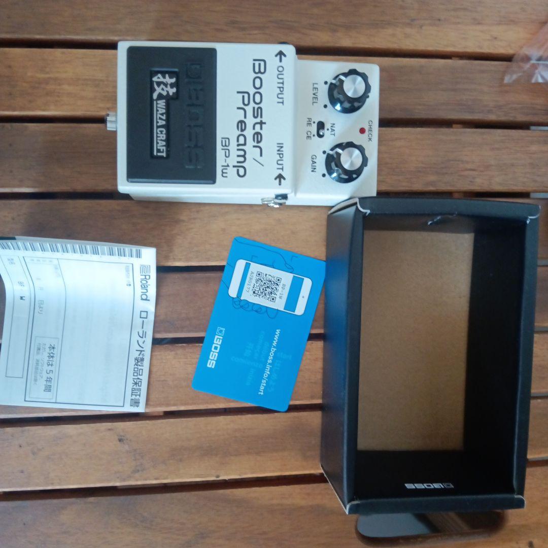 美品　BOSS BP-1W ブースター/プリアンプ