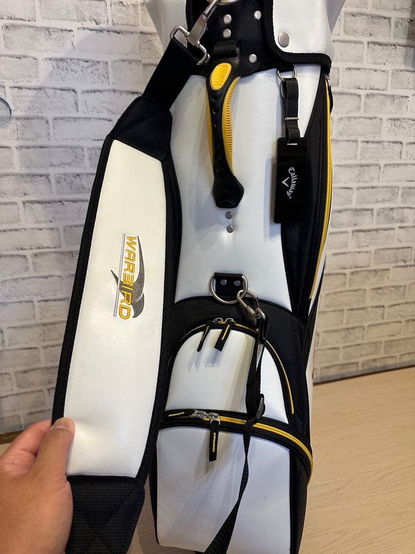 【美品】Callaway キャロウェイVerano キャディバッグ ホワイト
