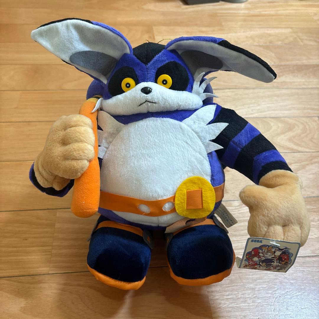 1998年　セガ　ソニックアドベンチャー　ビッグ・ザ・キャット　ぬいぐるみ