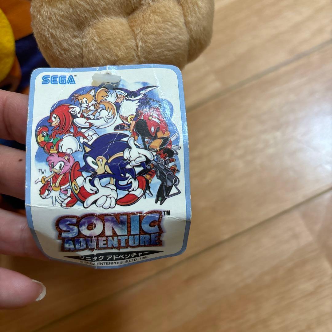 1998年　セガ　ソニックアドベンチャー　ビッグ・ザ・キャット　ぬいぐるみ