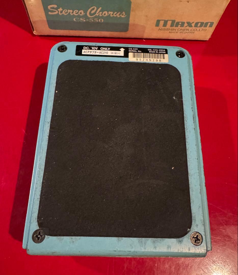 Maxon CS-550 Stereo Chorus マクソン コーラス 前期
