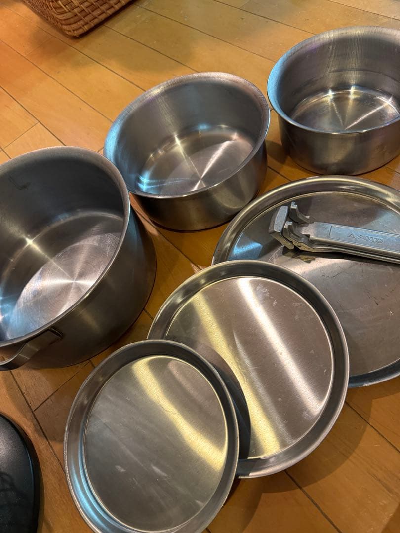 SOTO ステンレスヘビーポットGORA　ST-950