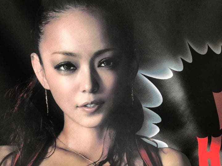 安室奈美恵　コカコーラゼロ タペストリー ポスター