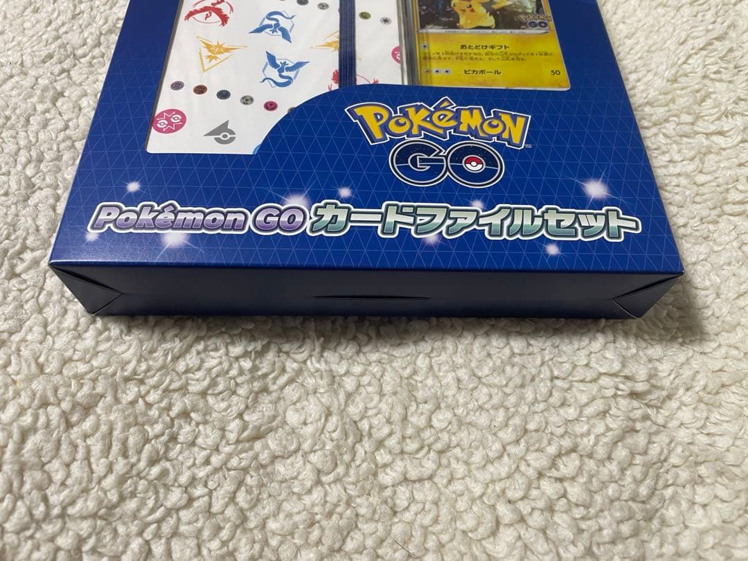 ポケモンカード　ポケモンGO カードファイルセット　未開封プロモ1枚付き
