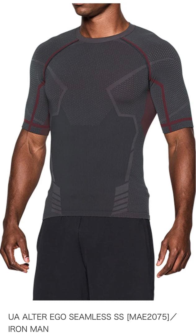 ウエイトトレーニング UA ALTER EGO SEAMLESS SS AVENGERS